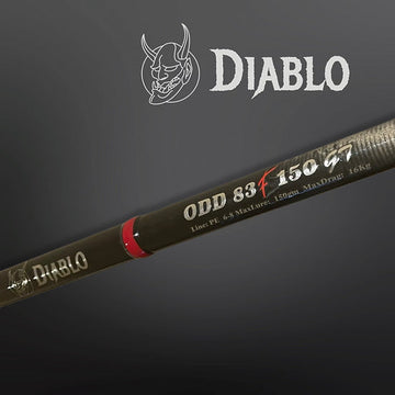 Ocean Devil Diablo 8.3F 150 GT Popping Rod