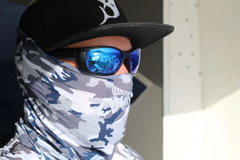 Bob Marlin Face Shield - Camo Grey