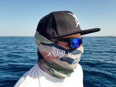 Bob Marlin Face Shield - Camo Forest