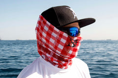 Bob Marlin Face Shield - Ghutra Red