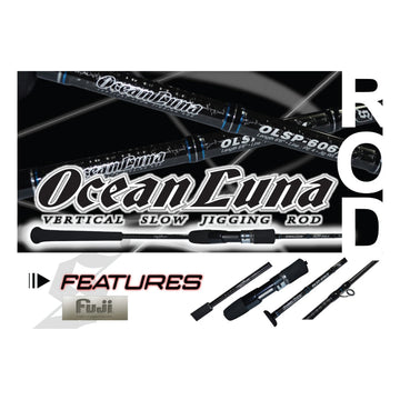 Senses OCEAN LUNA - Slow Jigging Fishing Rod