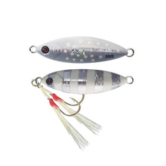 Yasi Semi Slow Jig - Spotted Stripes Glow / 45g