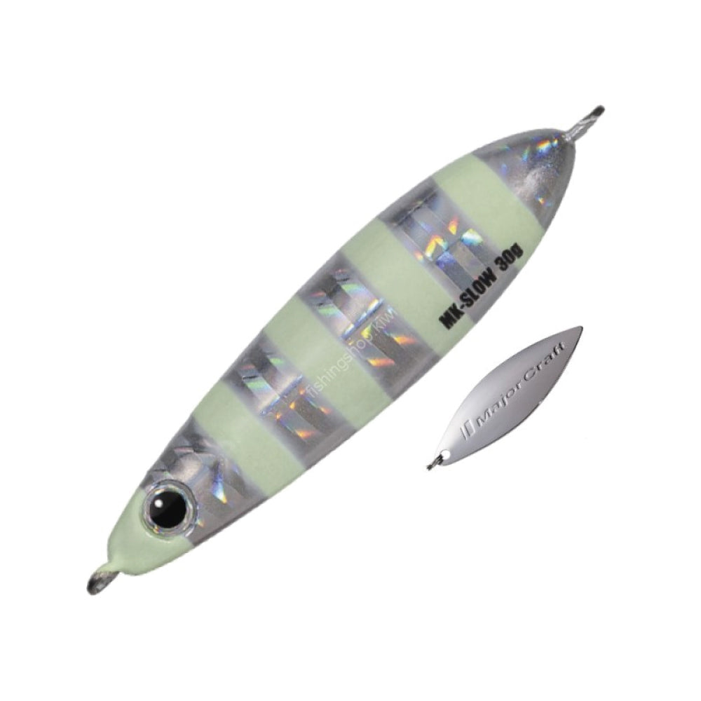 Majorcraft MAKI-SLW60007ZEBRAGLOW Maki JIG Lure - 60g, Ideal For Sabiki Rigs In Fresh & Saltwater